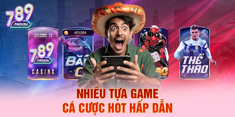 Kho game đa dạng tại tobet888